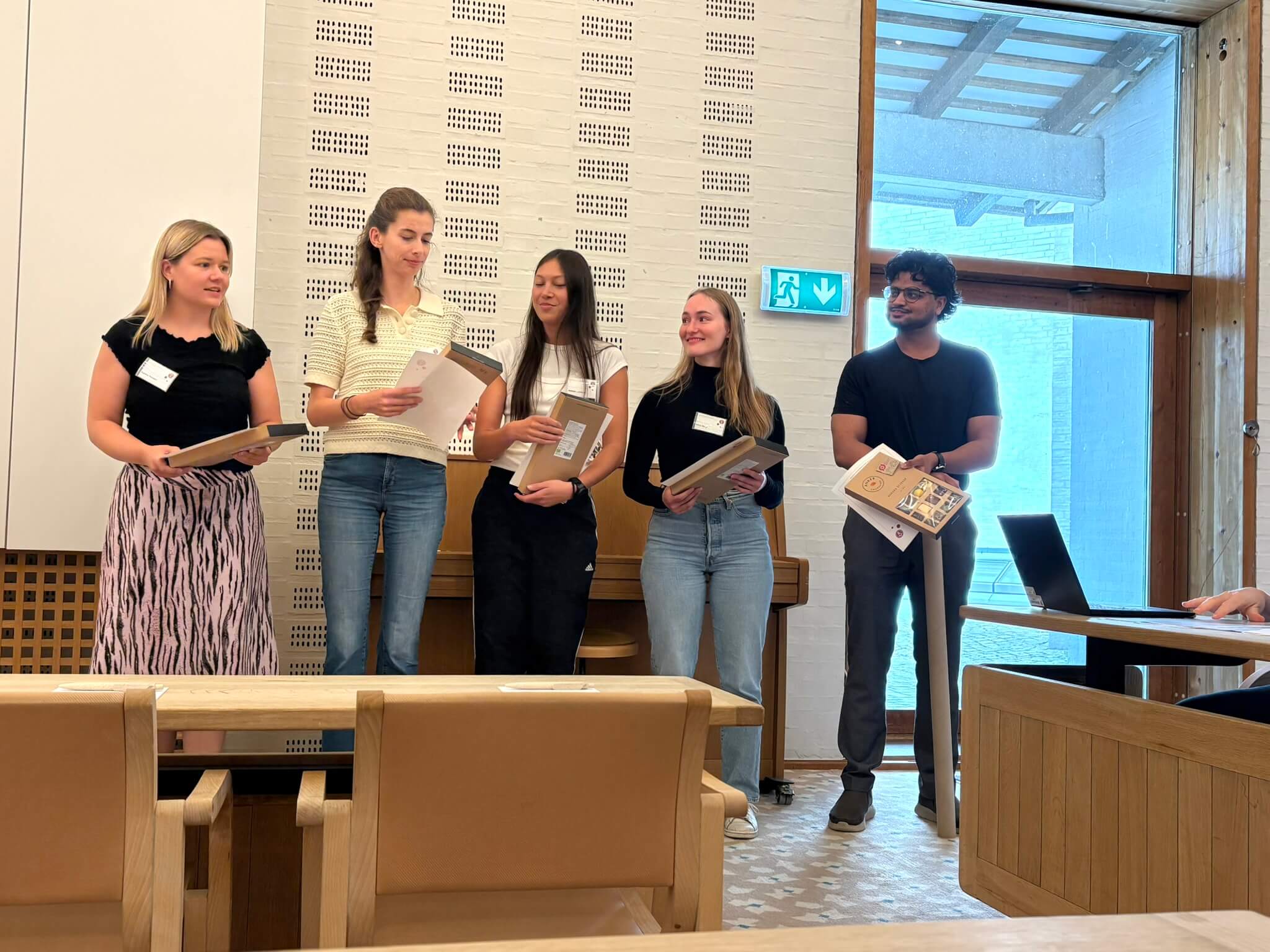 Winners of poster presentations